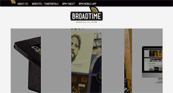 Desktop Screenshot of broadtime.com